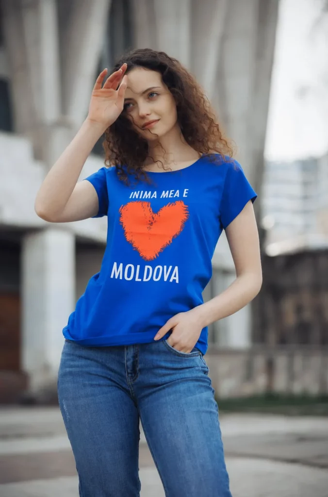 Tricou Moldova femei