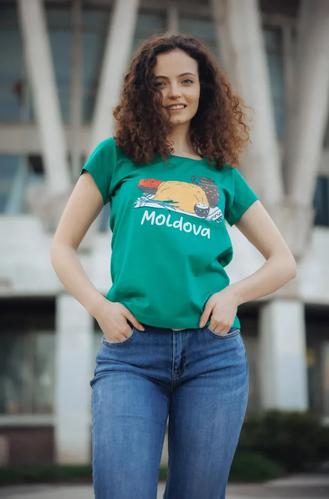 Tricou Moldova femei