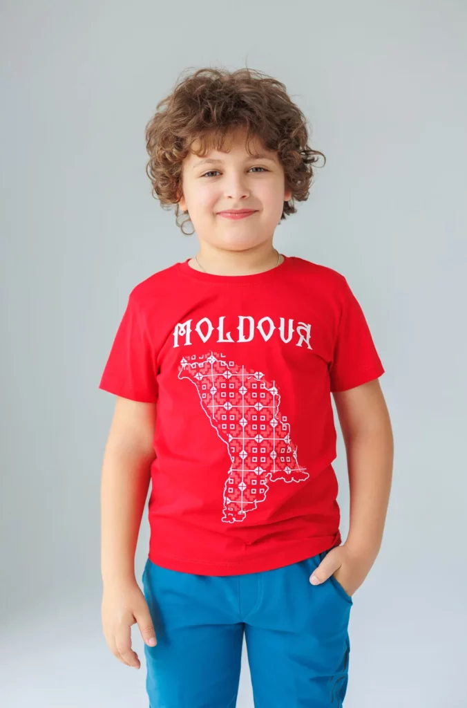 Футболка Moldova для детей