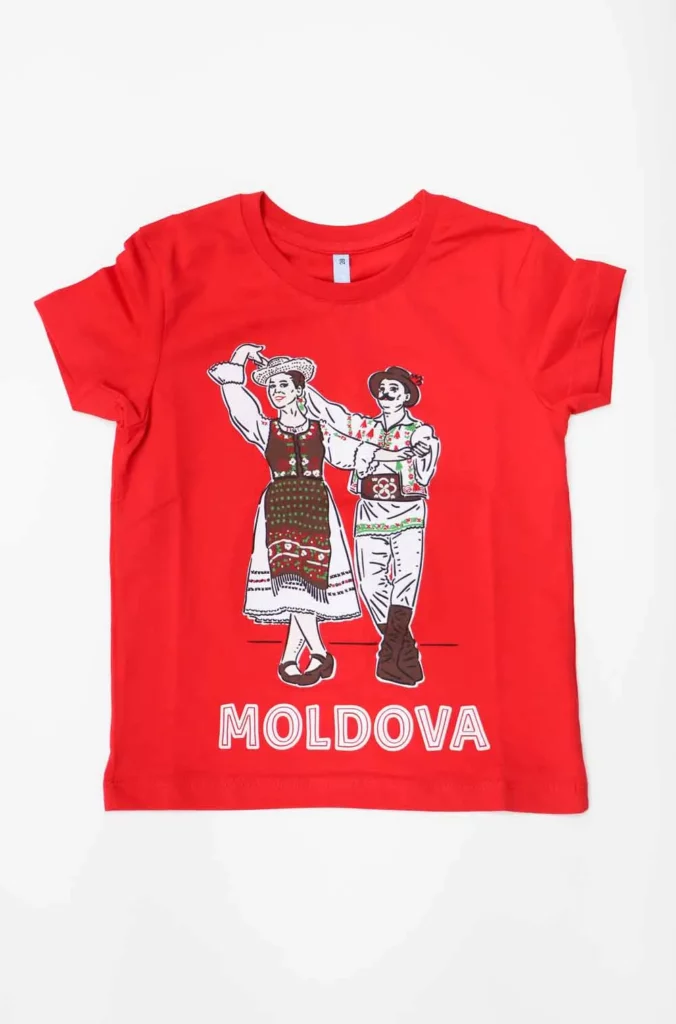 Футболка Moldova для детей