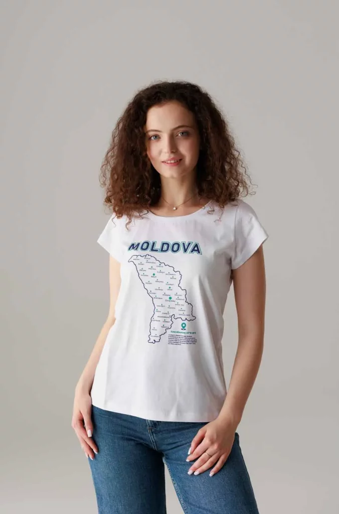 Tricou Moldova femei