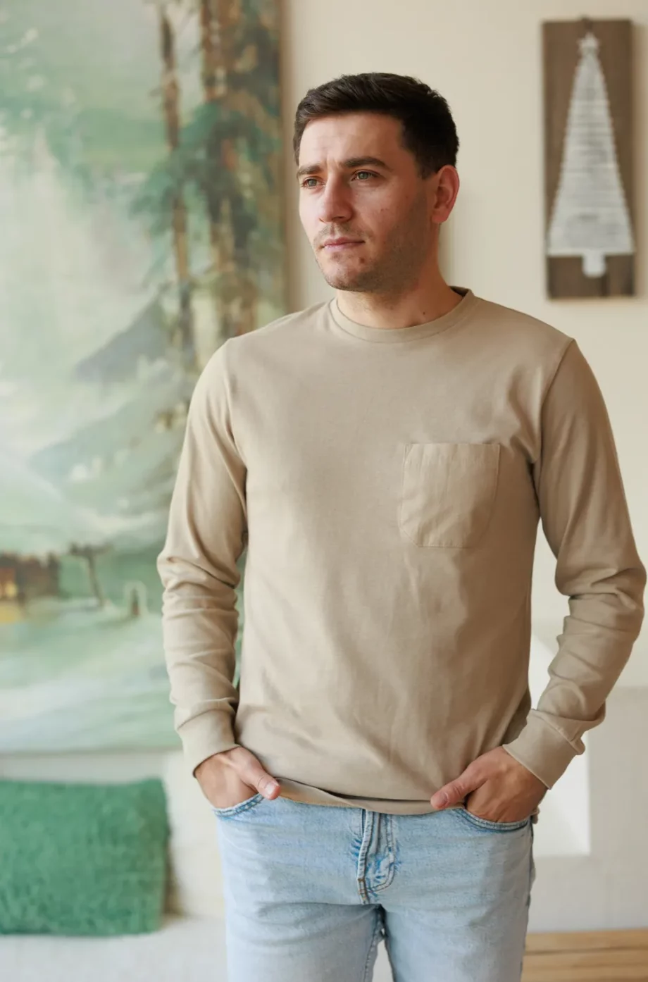 Tricou cu mânecă lungă