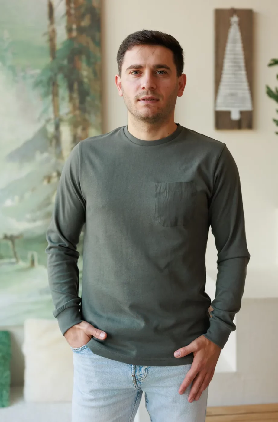 Tricou cu mânecă lungă