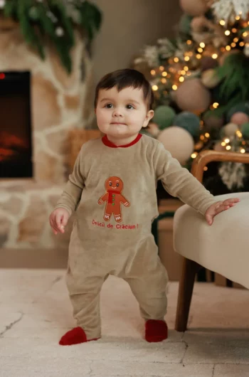 Salopetă de Crăciun baby