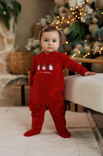 Salopetă de Crăciun baby
