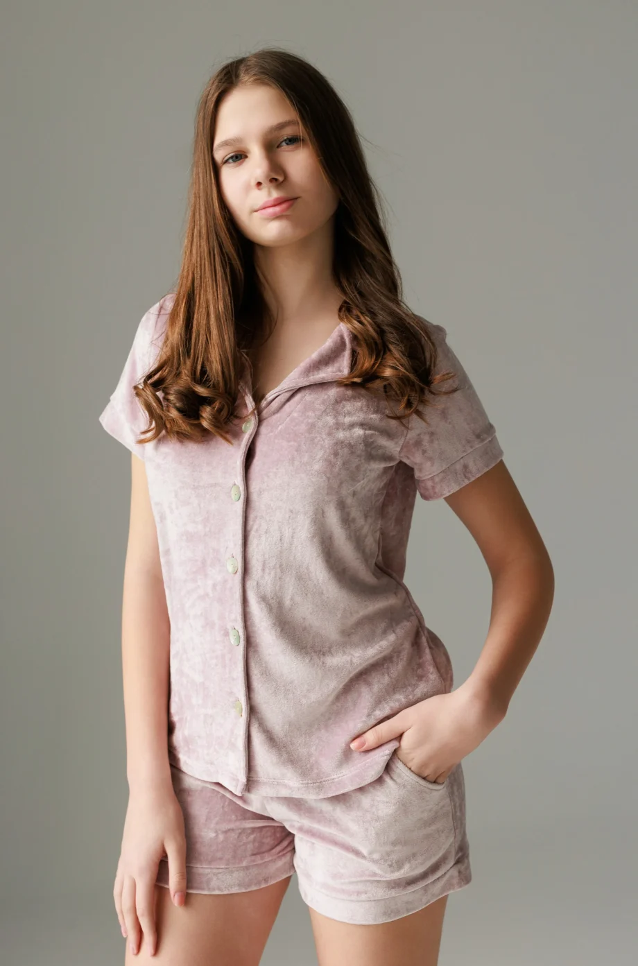 Pijama din velur