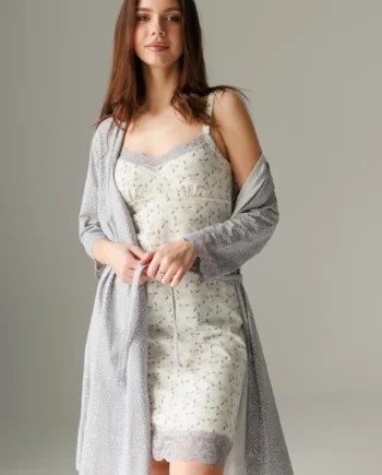 Ночная сорочка с халатом