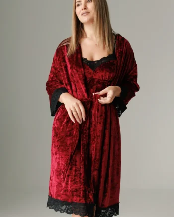 Ночная сорочка с халатом