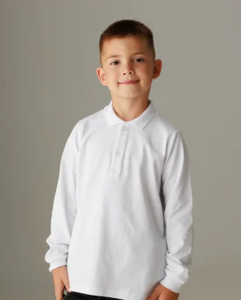 Tricou polo cu mânecă lungă