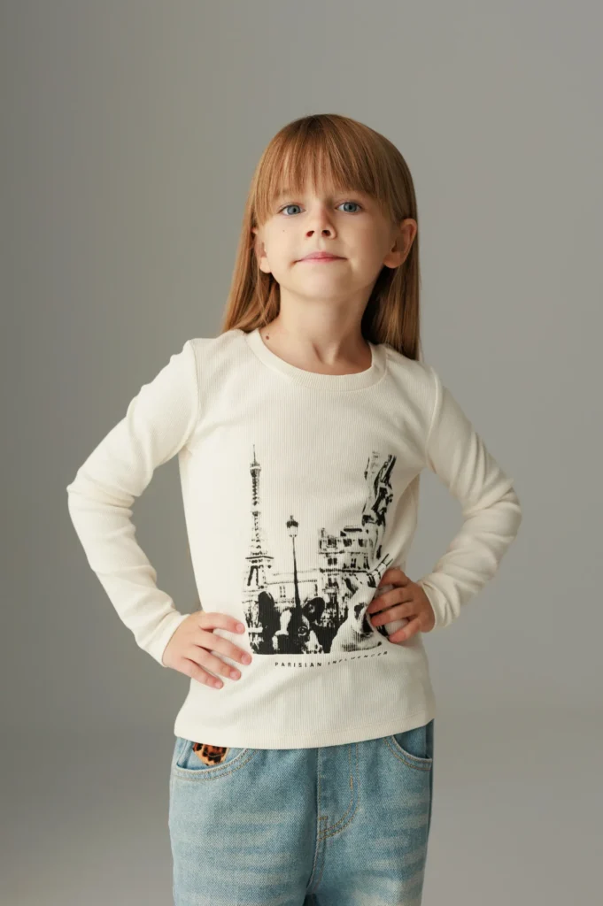 Футболка с длинным рукавом