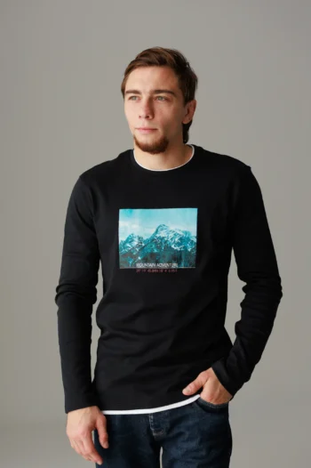 Tricou cu mânecă lungă