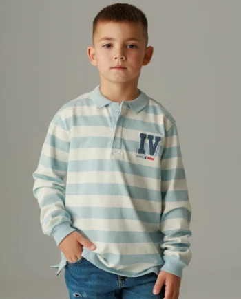 Tricou polo cu mânecă lungă