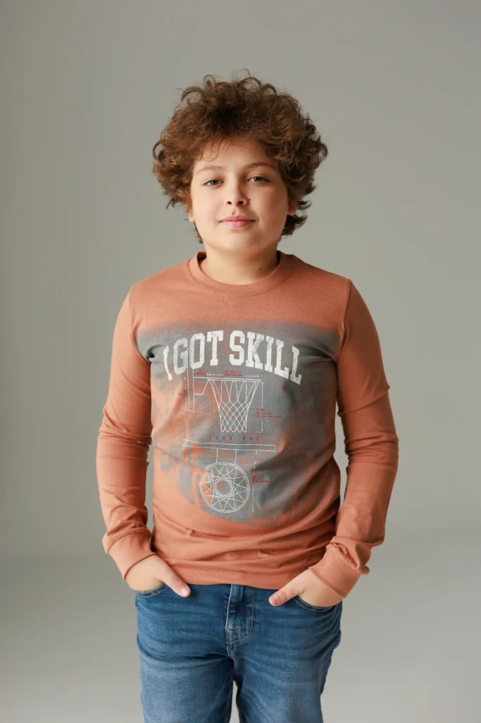 Футболка с длинным рукавом