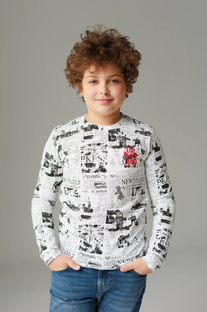 Футболка с длинным рукавом