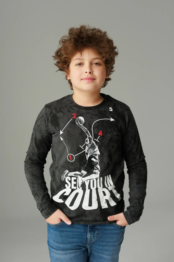 Футболка с длинным рукавом