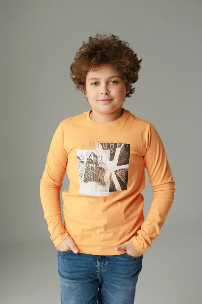 Футболка с длинным рукавом