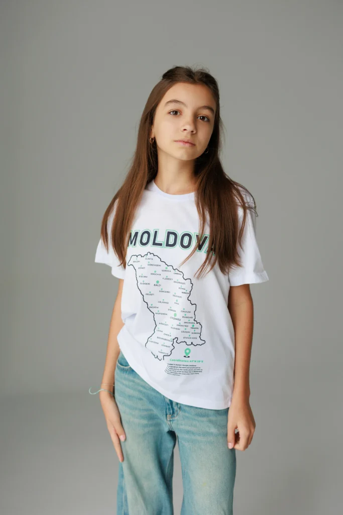 Футболка Moldova для детей