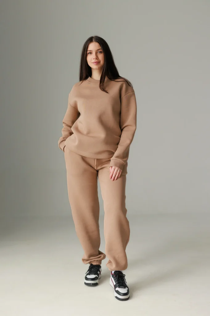 Флисовый спортивный костюм