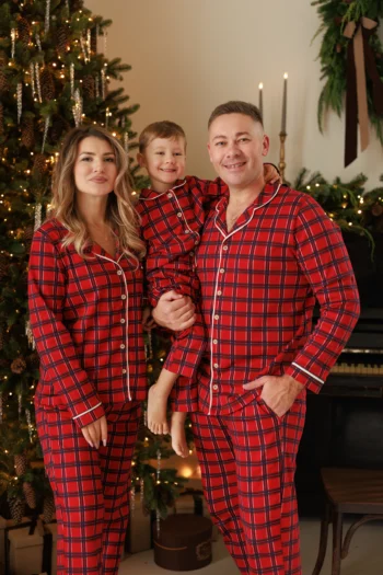 Пижама в клетку