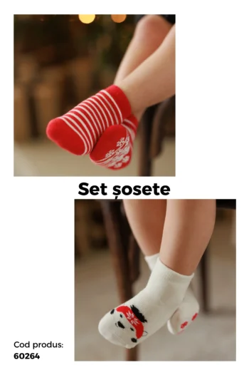Set șosete flaușate baby