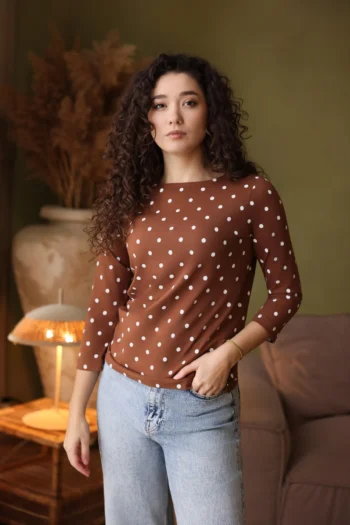 Tricou cu mânecă 3/4