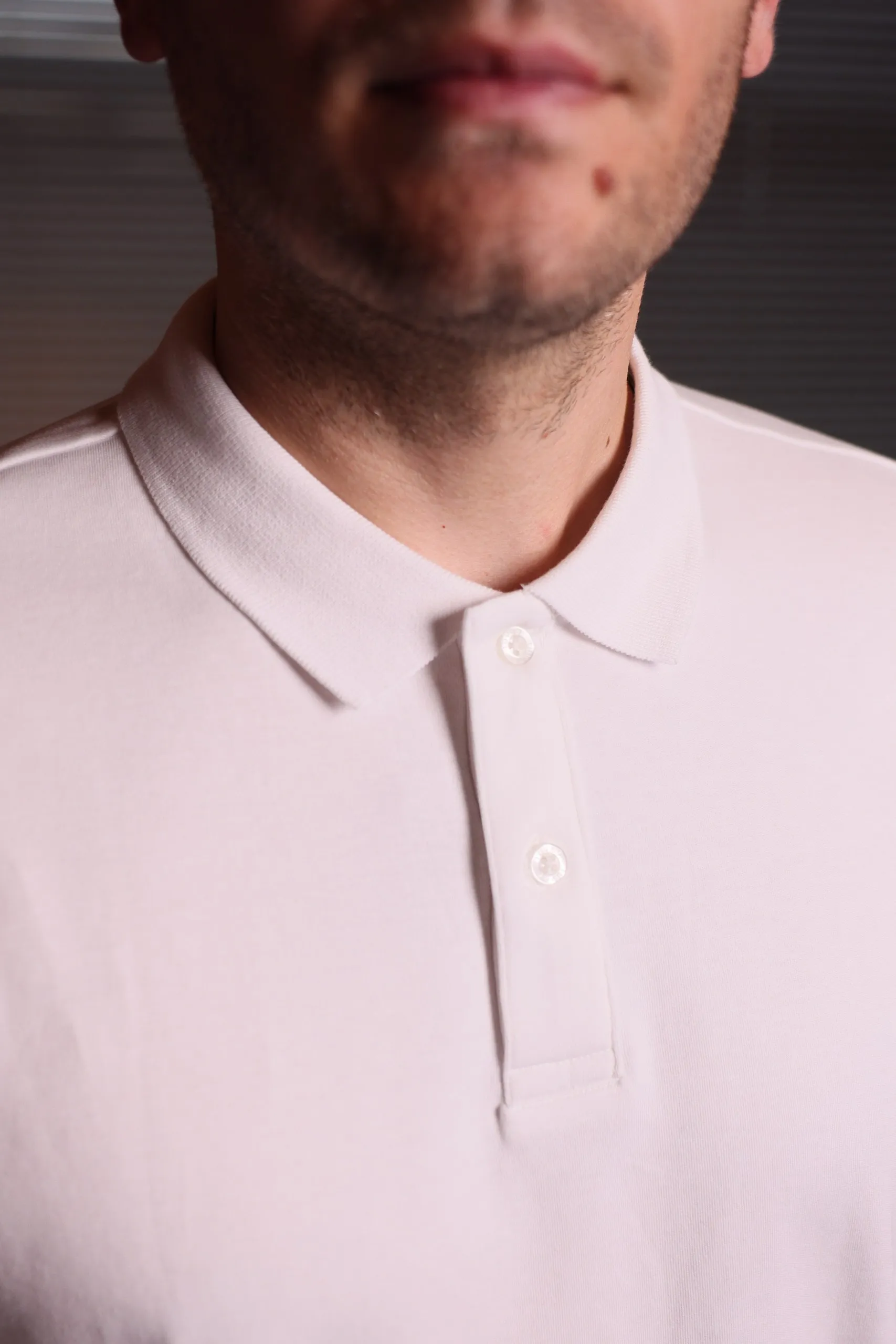 Tricou polo cu mânecă lungă